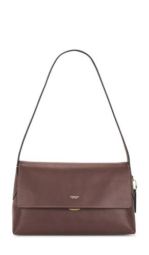 Natural Grain Leather Chelsea Shoulder Bag 30 in Brown - Coach - Modalova