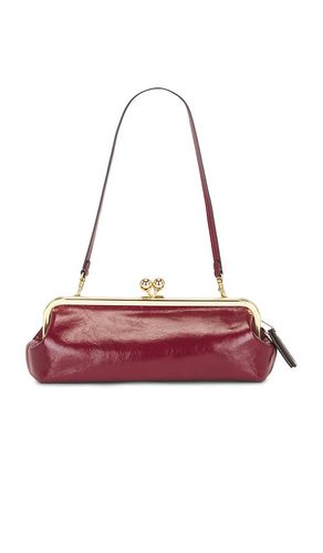 Glovetanned Leather Kisslock Frame Bag 30 in Red - Coach - Modalova