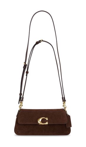 Suede Jet Shoulder Bag in Chocolate - Coach - Modalova