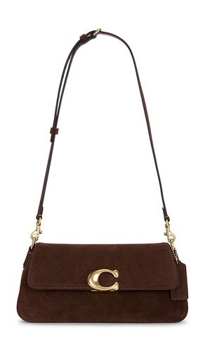 Suede Jet Shoulder Bag in Chocolate - Coach - Modalova