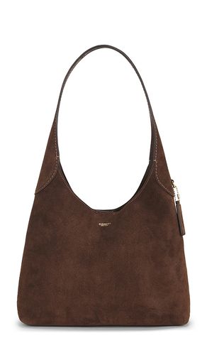 Suede Brooklyn Shoulder Bag 28 in Chocolate - Coach - Modalova