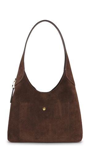 Suede Brooklyn Shoulder Bag 28 in Chocolate - Coach - Modalova