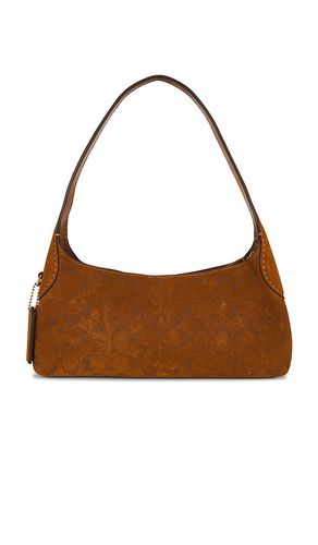 Signature Suede Brooklyn Shoulder Bag 26 in Brown - Coach - Modalova