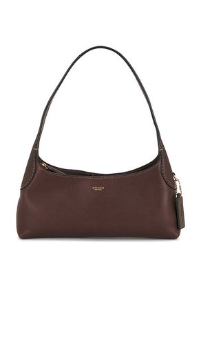 Natural Grain Leather Brooklyn Shoulder Bag 26 in Brown - Coach - Modalova