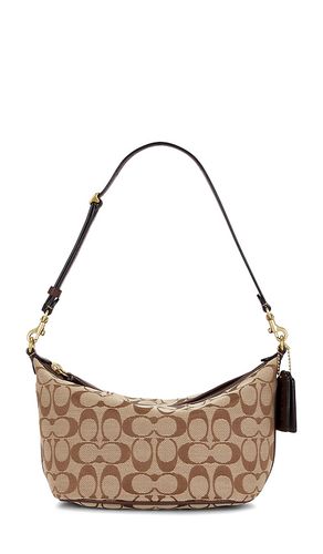 Signature Jacquard Demi Shoulder Bag in Brown - Coach - Modalova