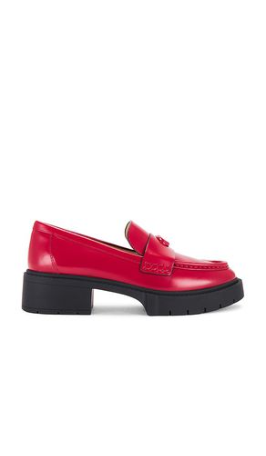 Mocasín leah en color rojo talla 10 en - Red. Talla 10 (también en 6, 7, 7.5, 8, 8.5, 9, 9.5) - Coach - Modalova