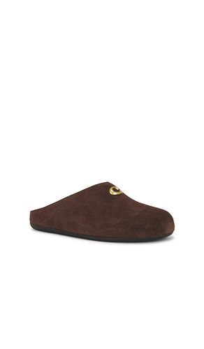 Sculpted C Soft Mule in Chocolate. - size 10 (also in 6, 7, 8, 9) - Coach - Modalova