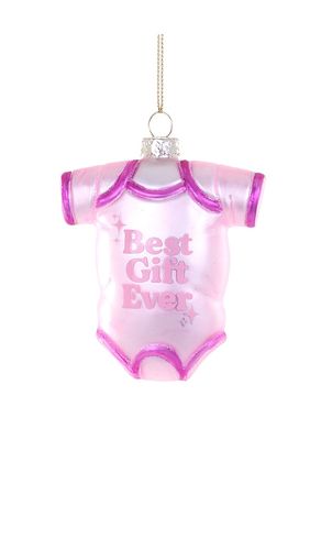 Ornamento best gift ever ornament en color rosado talla all - Cody Foster & Co - Modalova