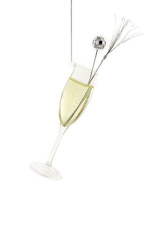 Pop, Fizz, Clink! Ornament in Yellow - Cody Foster & Co - Modalova