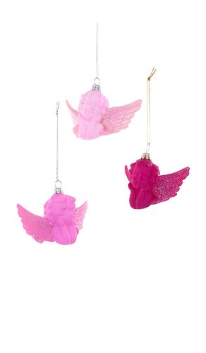 Ornamento wee cherubs en color rosado talla all en / - Pink. Talla all - Cody Foster & Co - Modalova