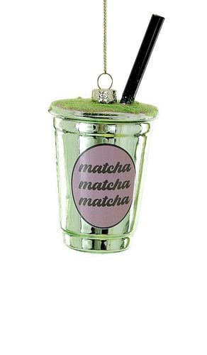 Iced Matcha Ornament in Green - Cody Foster & Co - Modalova