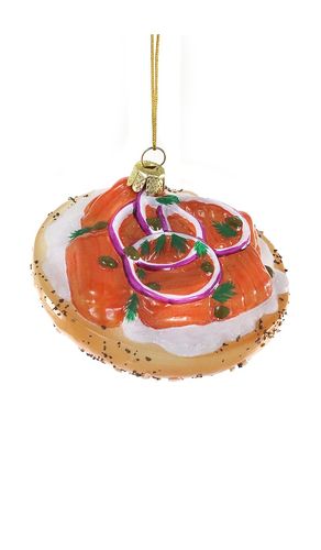Bagel With Lox Ornament in Orange - Cody Foster & Co - Modalova