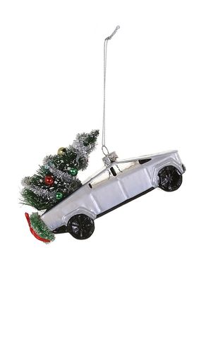 Festive Cyber Truck Ornament in White - Cody Foster & Co - Modalova