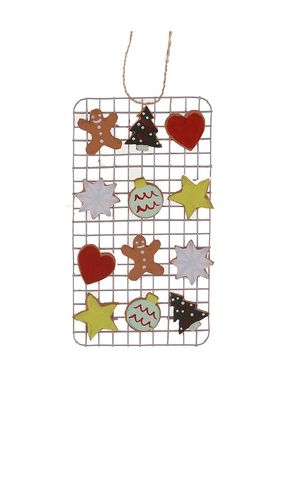 Decorated Christmas Cookies Ornaments in Red,Green - Cody Foster & Co - Modalova