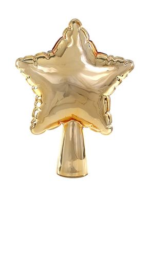 Copa del ã¡rbol tree topper en color oro metálico talla all - Cody Foster & Co - Modalova