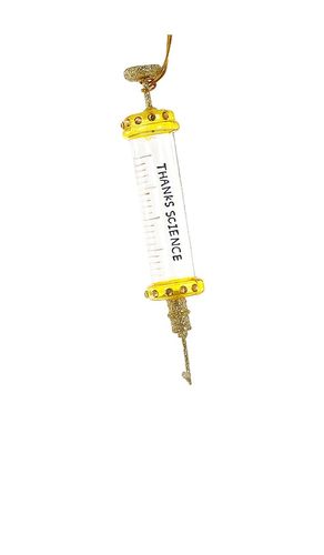 Ornamento thanks, science en color amarillo talla all - Cody Foster & Co - Modalova