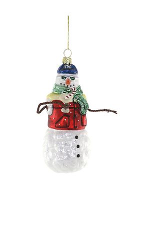 Ornamento hipster snowman en color multi talla all - Cody Foster & Co - Modalova