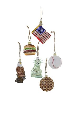 Ornamento tiny america box en color multi talla all - Cody Foster & Co - Modalova