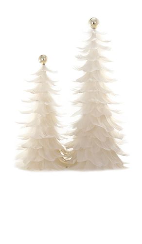 Set Of 2 Feathered Tree in - Cody Foster & Co - Modalova