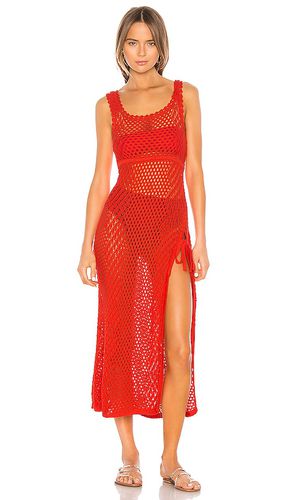 Athena Crochet Dress in Red. - size M (also in L, S, XL, XS) - Camila Coelho - Modalova