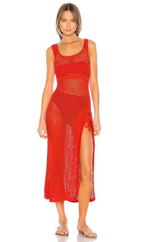 Athena Crochet Dress in Red. - size M (also in S, XL, XS) - Camila Coelho - Modalova