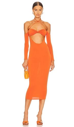 Harmony Midi Dress in Orange. - size L (also in XL) - Camila Coelho - Modalova