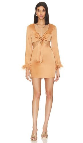 Krista Mini Dress in Tan. - size L (also in XS) - Camila Coelho - Modalova