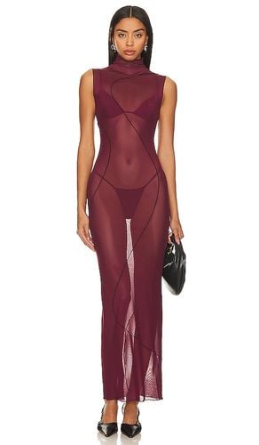 Lagoon Maxi Dress in Wine. - size L (also in M, S, XL) - Camila Coelho - Modalova