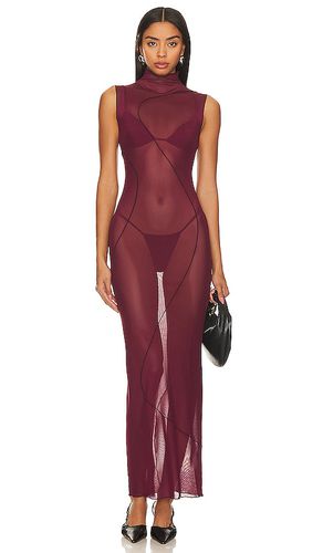 Lagoon Maxi Dress in Wine. - size L (also in M, S, XL, XS) - Camila Coelho - Modalova