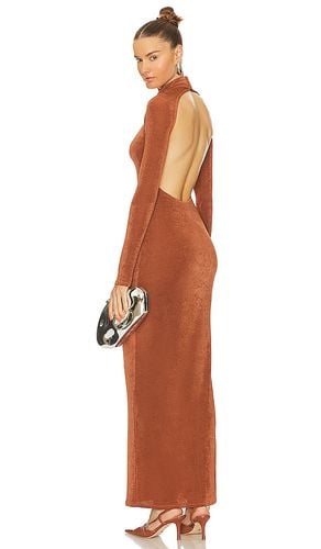 Flavia Maxi Dress in Cognac. - size S (also in XS) - Camila Coelho - Modalova