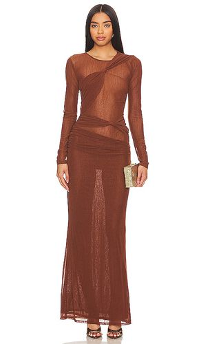 Vestido tatiana en color talla L en - Brown. Talla L (también en M) - Camila Coelho - Modalova