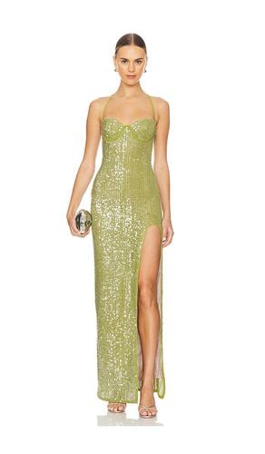 Brihante Sequin Maxi Dress in Green. - size L (also in M, S, XL) - Camila Coelho - Modalova