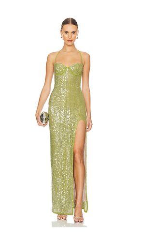 Brihante Sequin Maxi Dress in Green. - size L (also in XL) - Camila Coelho - Modalova