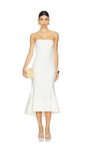 Cari Midi Dress in Ivory. - size L (also in M, S) - Camila Coelho - Modalova