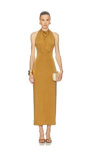Jaci Dress in Brown. - size S (also in L, XL) - Camila Coelho - Modalova