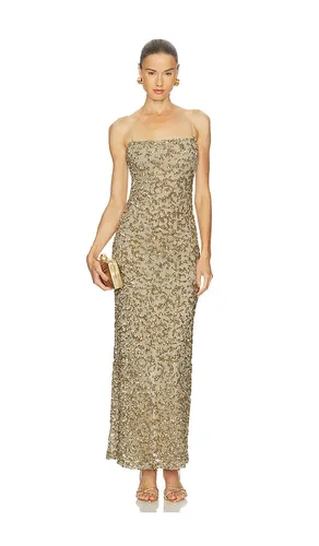Kinsley Maxi Dress in Beige. - size M (also in S) - Camila Coelho - Modalova