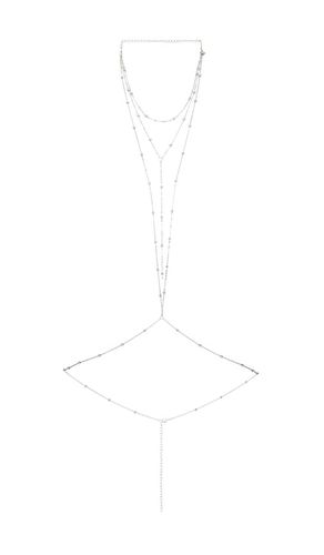 Helena body chain in color metallic size all - Camila Coelho - Modalova