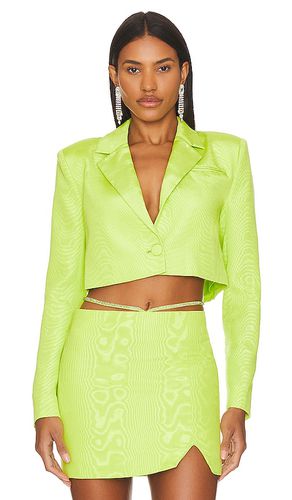 Hannah Cropped Blazer in Green. - size M (also in S, XS) - Camila Coelho - Modalova