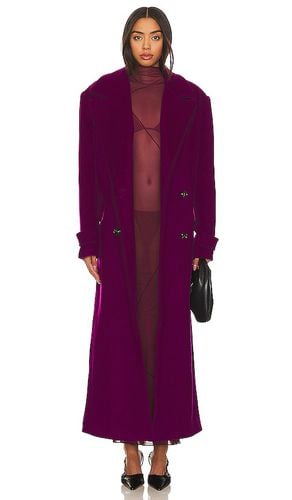 Agatha Double Breasted Coat in Purple. - size M (also in L, S, XL, XS, XXS) - Camila Coelho - Modalova