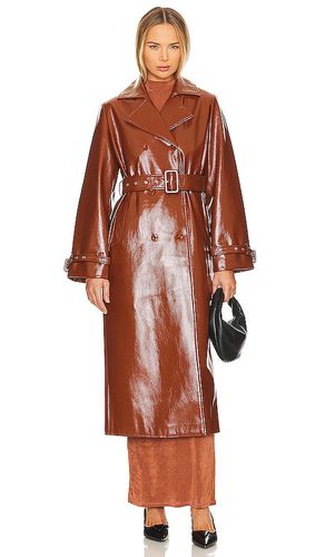 Eugenia Faux Patent Trench Coat in . - size L (also in XS) - Camila Coelho - Modalova