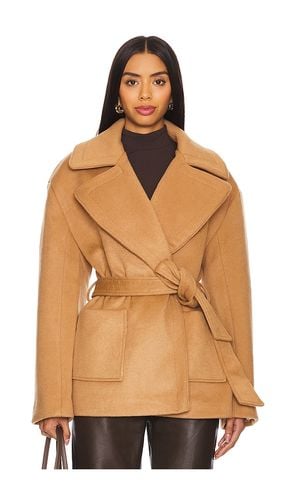 Iris Coat in Tan. - size L (also in M, S, XL, XS) - Camila Coelho - Modalova