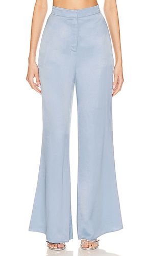 Pantalón con trabillas kassiani en color bebe azul talla S en - Baby Blue. Talla S (también en XS) - Camila Coelho - Modalova