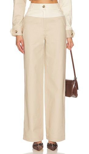 Pantalón araceli en color neutral talla M en & - Neutral. Talla M (también en S, XL, XS, XXS) - Camila Coelho - Modalova