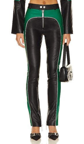 Pantalones biker en color , talla XS en & - Green,Black. Talla XS (también en XXS) - Camila Coelho - Modalova