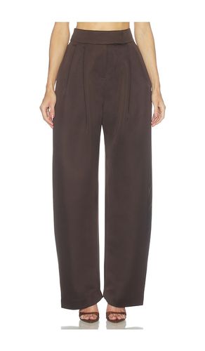 Reese Pant in Chocolate. - size L (also in M, S, XL, XS, XXS) - Camila Coelho - Modalova