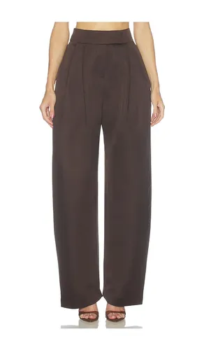 Reese Pant in Chocolate. - size XS (also in S, M, L, XL) - Camila Coelho - Modalova