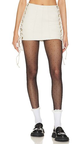 Juliana Leather Mini Skirt in . Size S, XS - Camila Coelho - Modalova