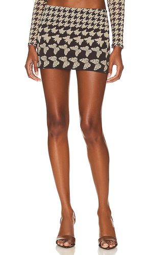 Antonina Mini Skirt in Brown. - size M (also in XL) - Camila Coelho - Modalova