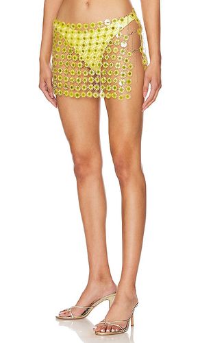 Lilah Mini Skirt in Yellow. - size M/L (also in XS/S) - Camila Coelho - Modalova