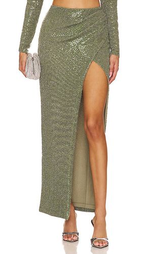 Martin Maxi Skirt in Olive. - size L (also in M, S, XL) - Camila Coelho - Modalova